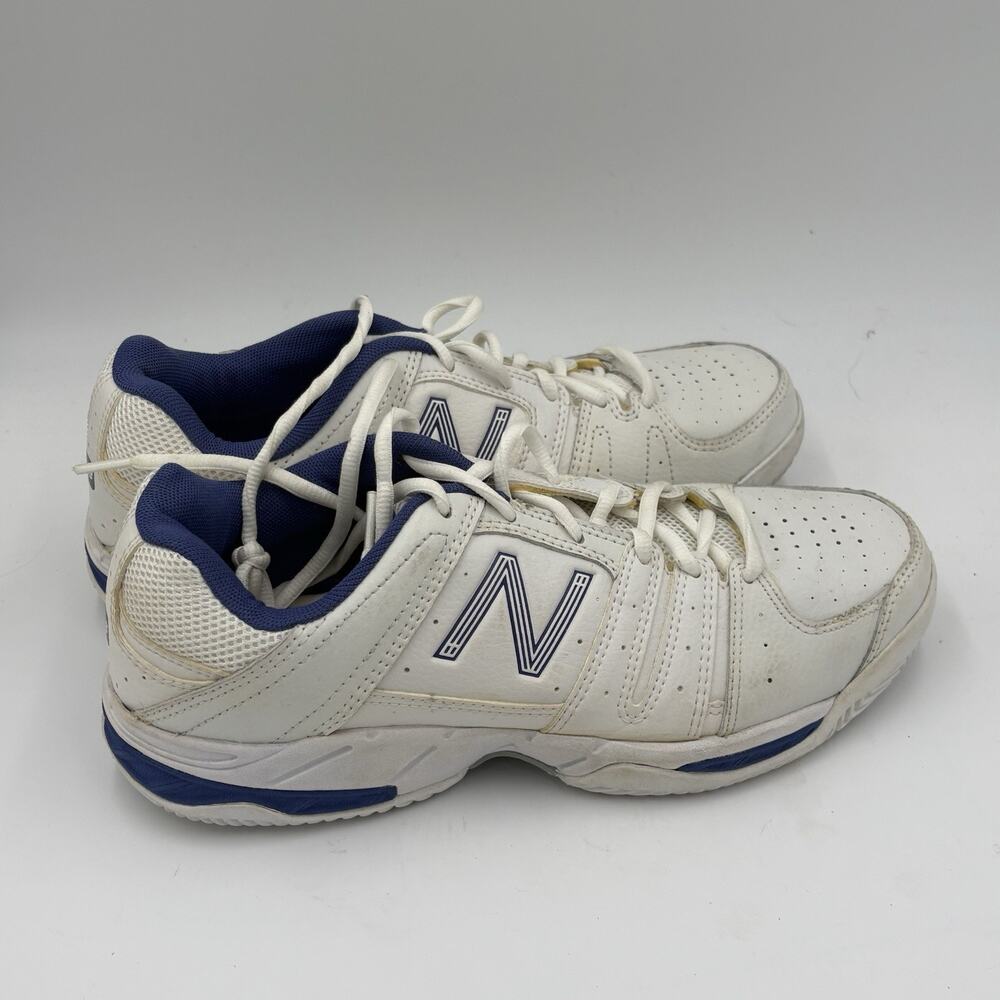 New Balance 549 Women's Size 10 Blue And White Activewear Tennis Sneakers Used